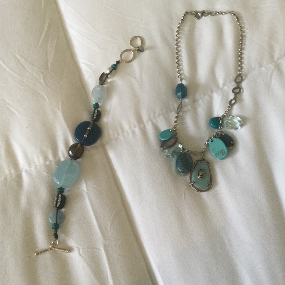 Vintage rare Silpada Necklace & bracelet set